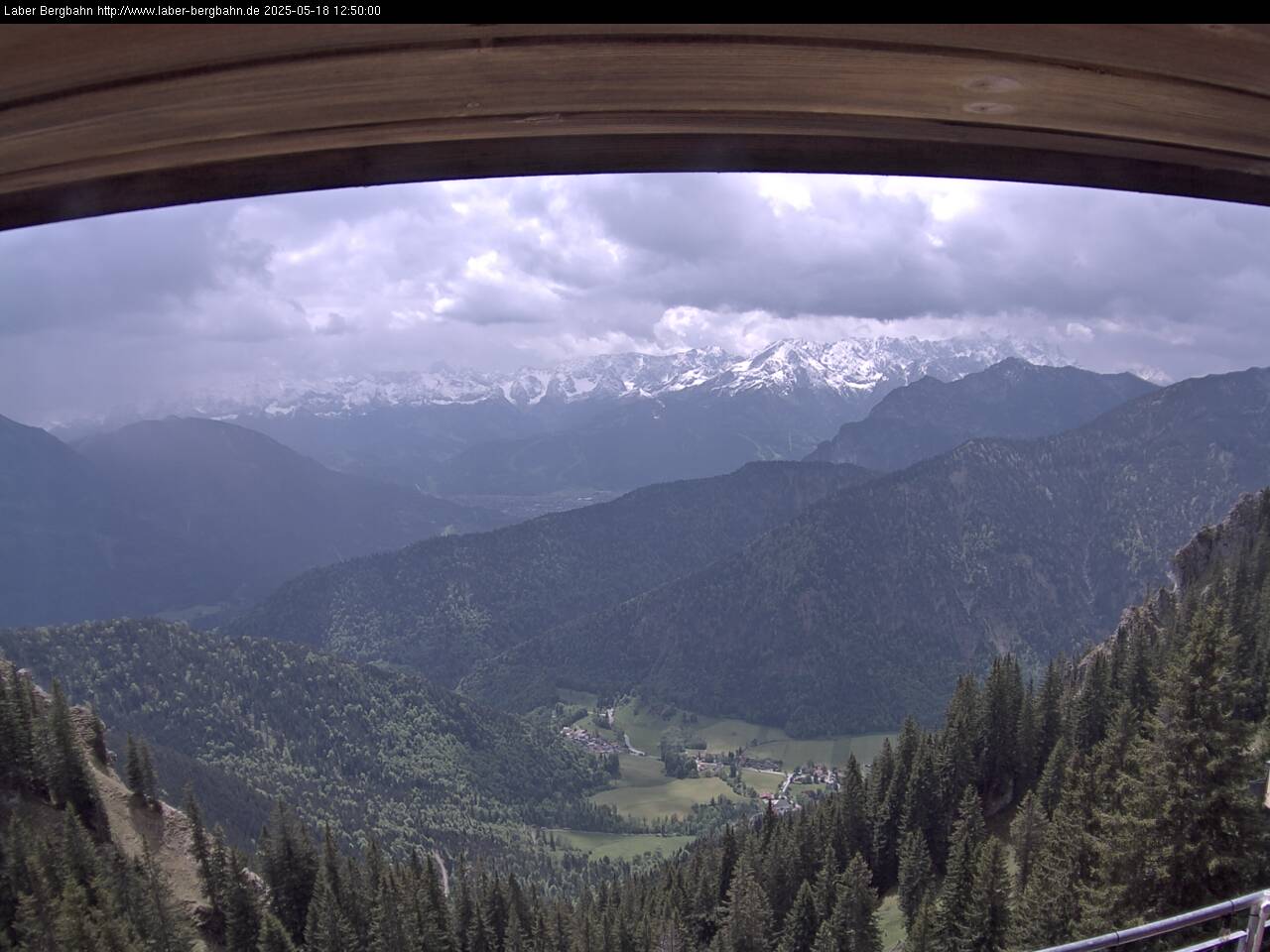 Laberbergbahn - Blick nach Süden