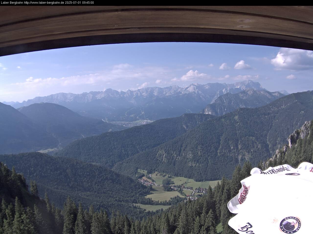 Laberbergbahn - Blick nach Süden