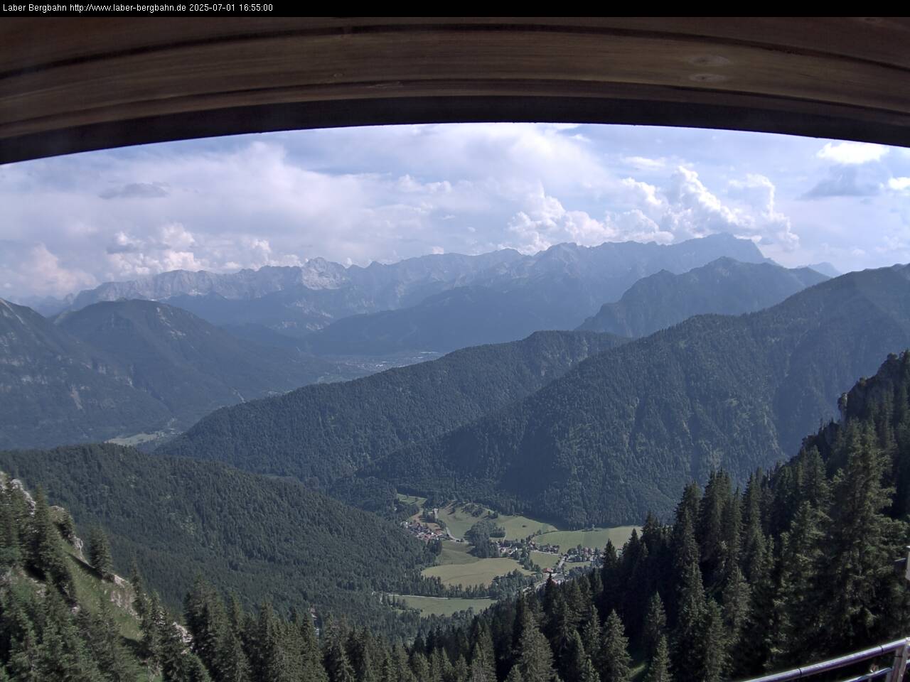 Laberbergbahn - Blick nach Süden