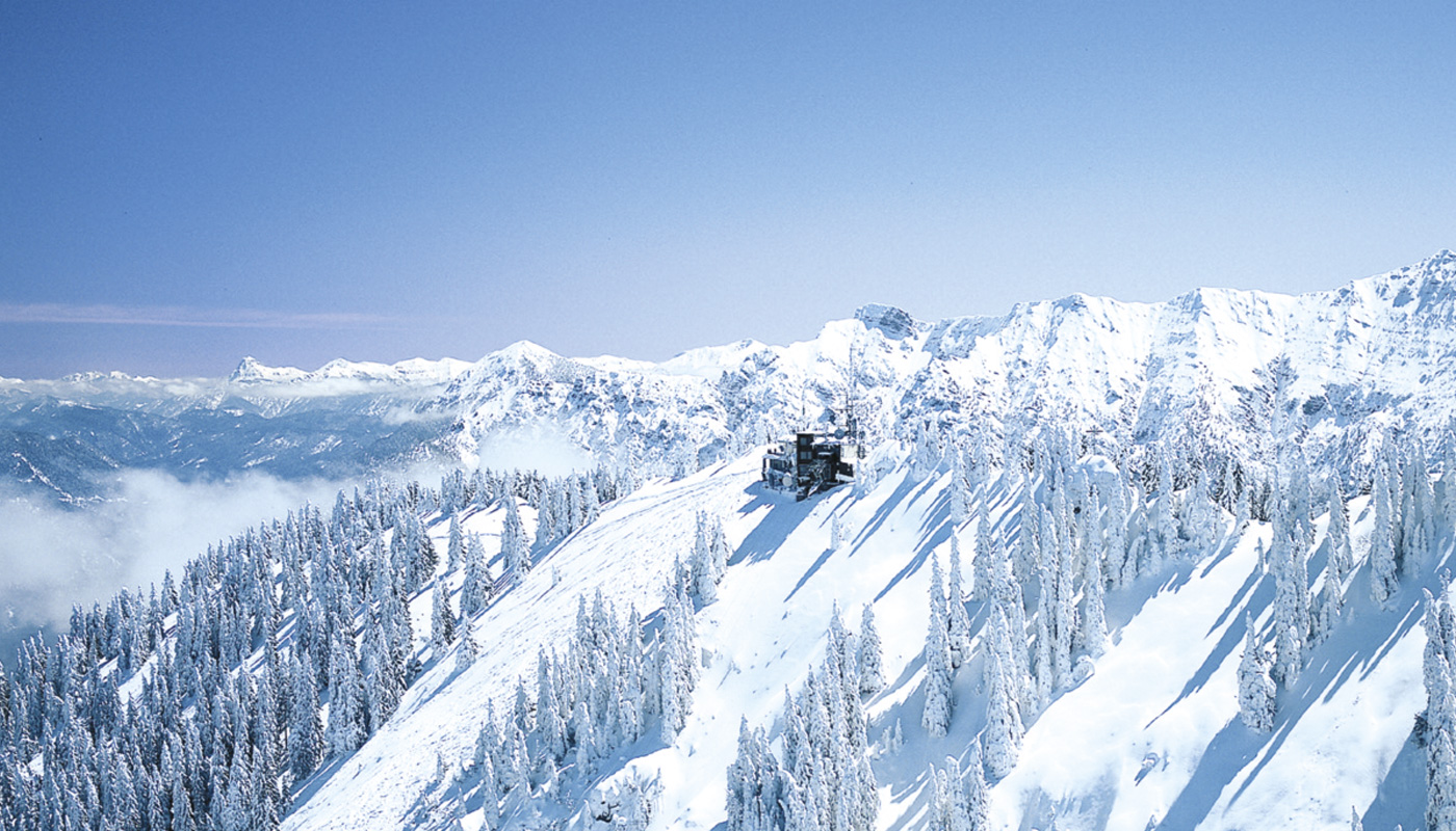 Tolle Tiefschneeabfahrten im Winter